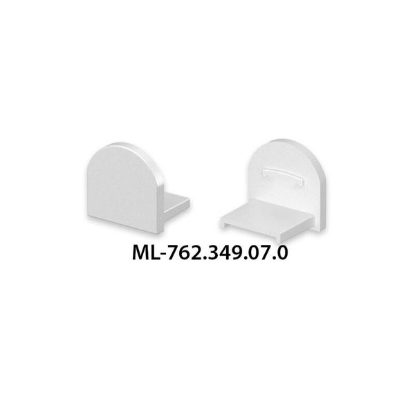 PDA end for diffuser with lens without hole image 1