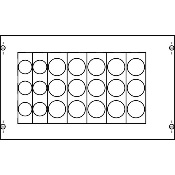 ED21EA Busbar system mit Betriebsmittel 300 mm x 500 mm x 200 mm , 000 , 2 image 6