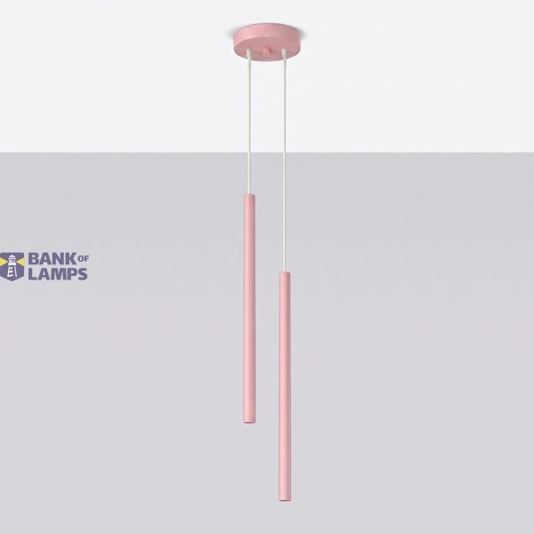 Pendant lamp PASTELO 2 pink image 3