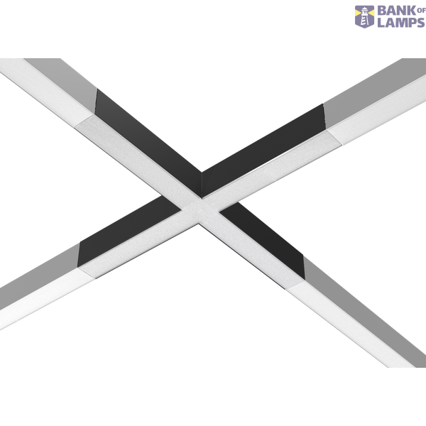 Nile 3 "X" Interlock Connector Black image 1