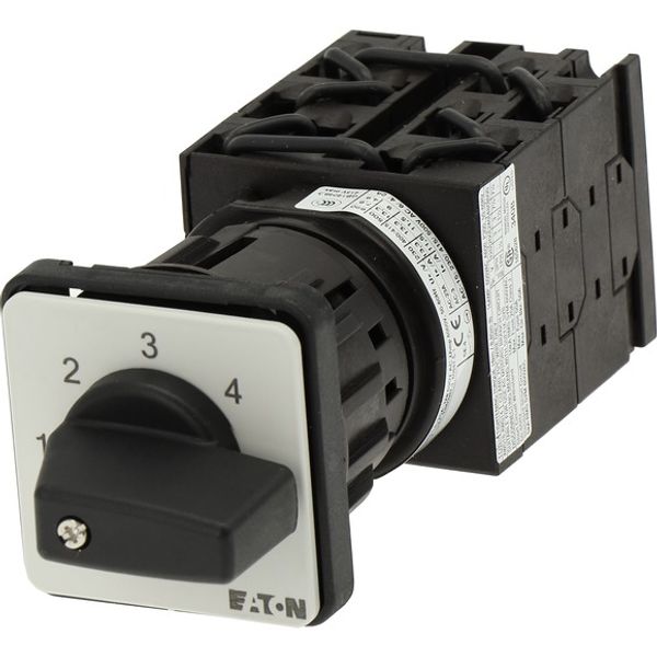 T0-5-15139/EZ Step switches, T0, 20 A, centre mounting, 5 contact unit(s), Contacts: 10, 45 °, maintained, Without 0 (Off) position, 1-5, Design number 15139 image 5