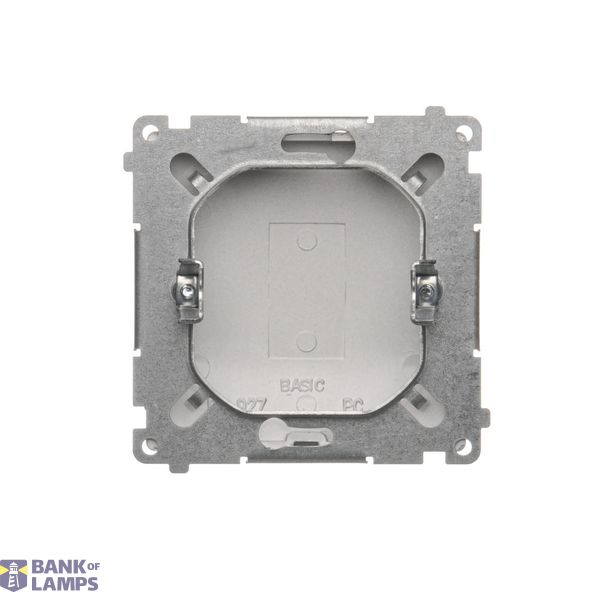 Two-way switch with LED illumination without pictogram, (module), 10AX, quick connection, Bronze matt, metalic image 1