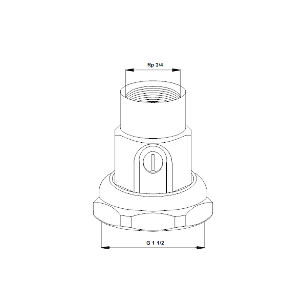 UNION VALVE SET G11/2&quot;XRP3/4&quot; image 2