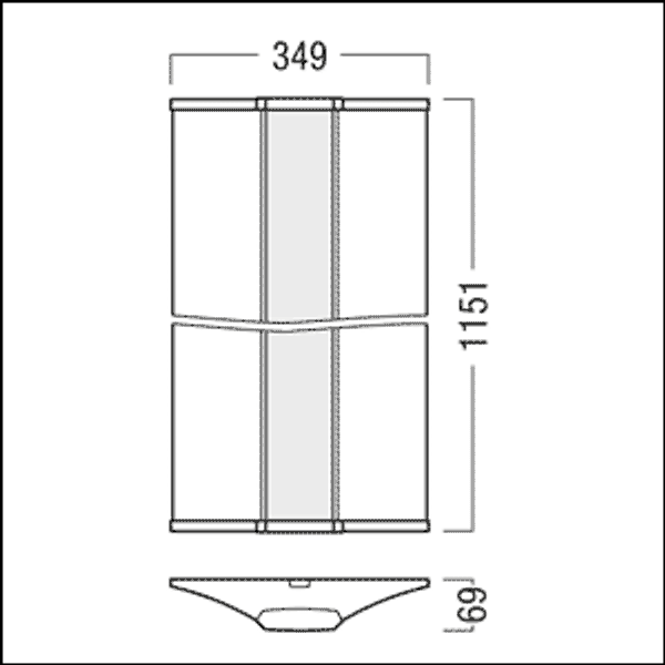 MLevo AL LED3600-840 L LDO SR - Mellow Light surface-mounted luminaire image 5