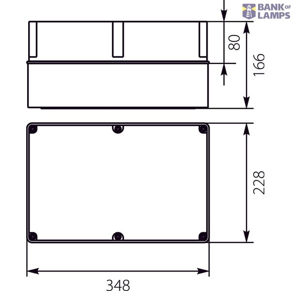 OH-5B.3 Hermetic housing with metal plate image 1