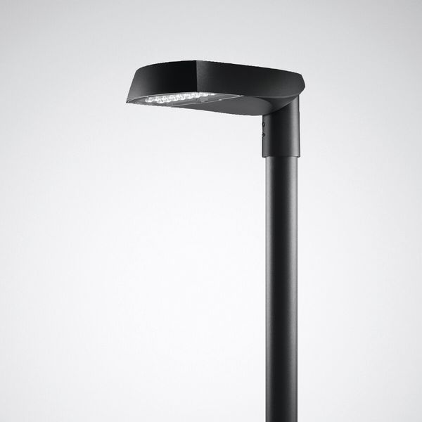 Post-top luminaires Cuvia 40 CLO (normal) Lens Anthracite ET 19W 2000lm 70 asymmetric wide (AB2L) IP66 IK09 5 SDCM image 1