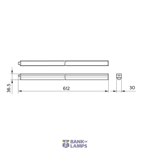 BN013C LED10S/830 L600 image 2