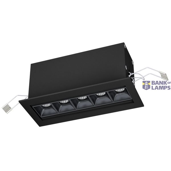 ALBAVILLA LED RECESSED PROFILE L-154 BLACK 20° 4000K image 1