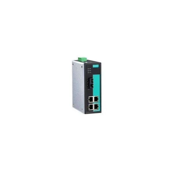 MOXA – EDS-305-M-SC-T – Unmanaged Ethernet switch with 4 10100BaseT(X) ports image 1