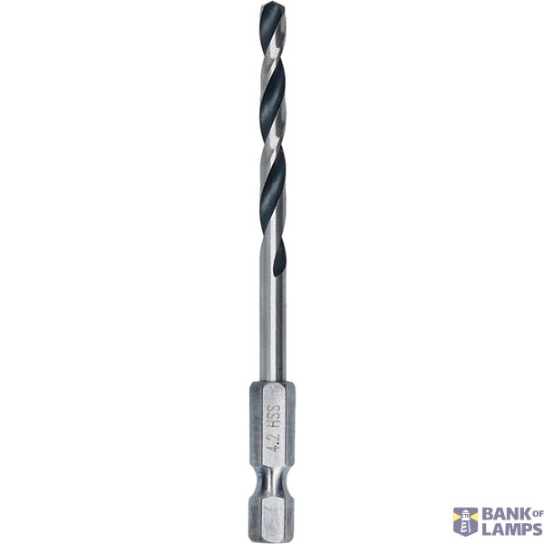 HSS PointTeQ Hex Drill Bit 4.2mm 1 pcs. image 1