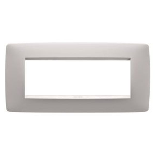 ONE PLATE - IN PAINTED TECHNOPOLYMER - 6 MODULE - NATURAL BEIGE - CHORUSMART image 1