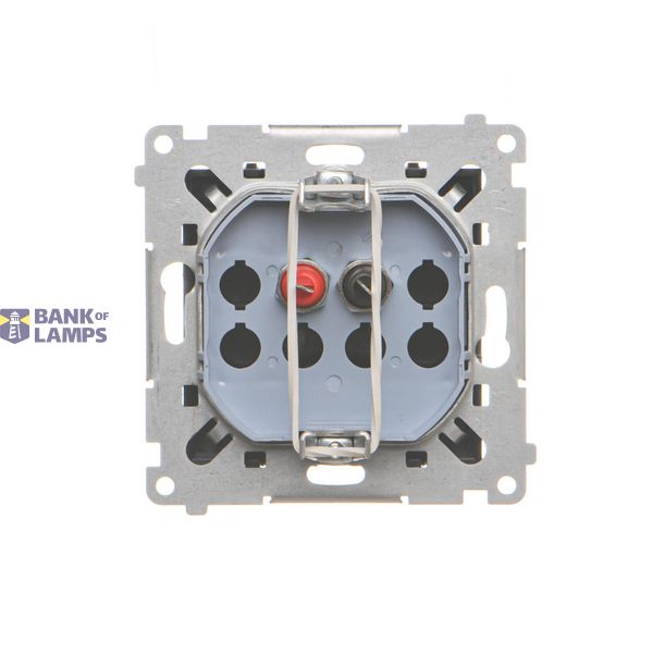 IP44 single socket outlets with Schuko earthing - white flap, cream white/electro white, 16A image 1
