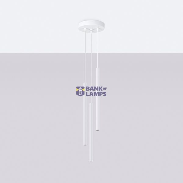 Pendant lamp ARCHE 3P white image 7