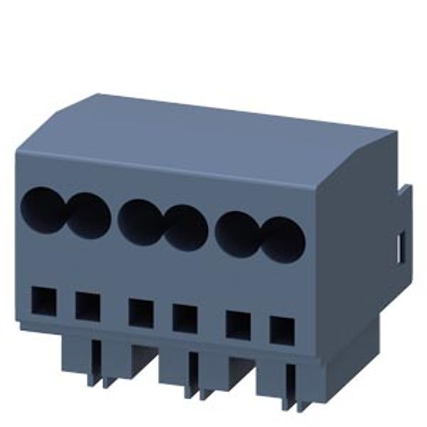 Main circuit terminals (incoming and outgoing side) connection main circuit image 1