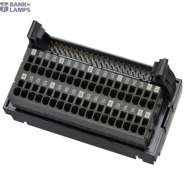 PLC interface wiring system with push-in plus technology and power sup image 1