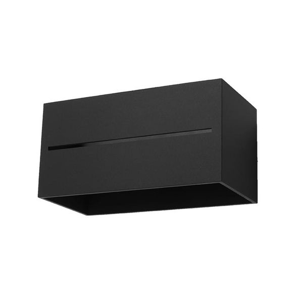 WALL LAMP LOBO MAXI BLACK G9 2X40W IP20 image 1