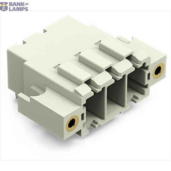 THT male header 1.0 x 1.2 mm solder pin angled light gray image 1