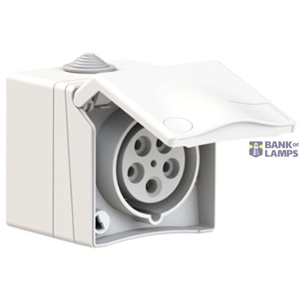 WCD 6h 16A 5P 400V IP44 90x90 Ni image 2
