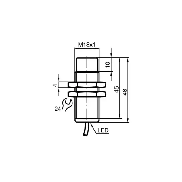 NCN12-18GM50-Z4 Inductor Sensor image 1
