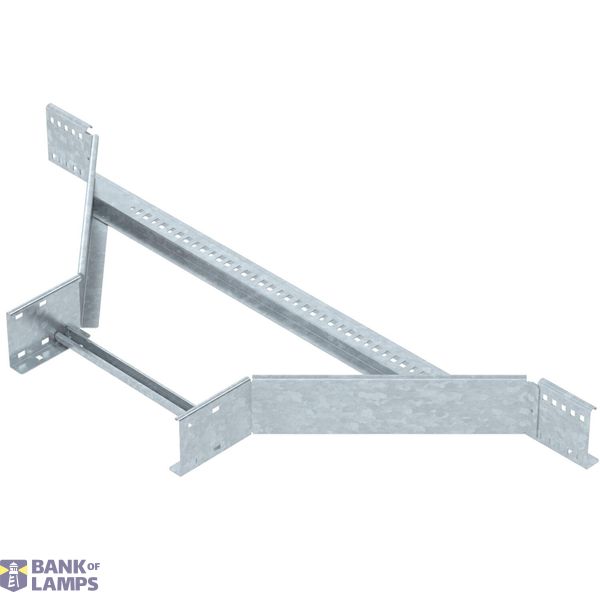 Add-on tee for cable ladder 110x400 Steel Hot-dip galvanised zinc image 1