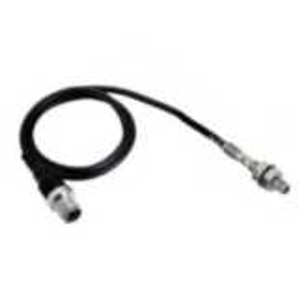 Proximity sensor, inductive, M4, Shielded, 0.8mm, DC, 3-wire, Pig-Tail E2E 8086B image 2