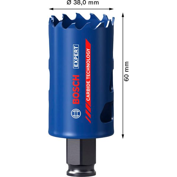 EXPERT Tough Material Hole Saw 38 mm image 3