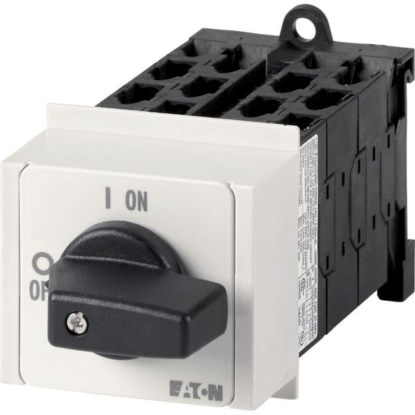 T0-6-8282/IVS Step switches, T0, 20 A, service distribution board mounting, 6 contact unit(s), Contacts: 12, 45 °, maintained, With 0 (Off) position, 0-4, Design nu image 5