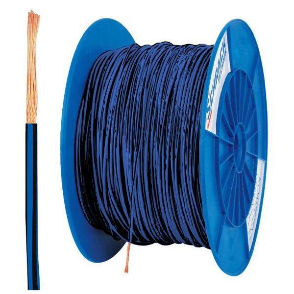 PVC Insulated Single Core Wire H07V-K 2.5mmý, bl/bk (coil) (The price is shown without markup on metals. Request a quote for accurate information) image 1