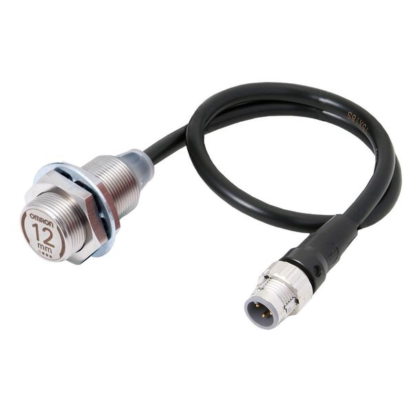 Proximity sensor, inductive, full metal stainless steel 303 M18, shiel E2EW0251F image 1