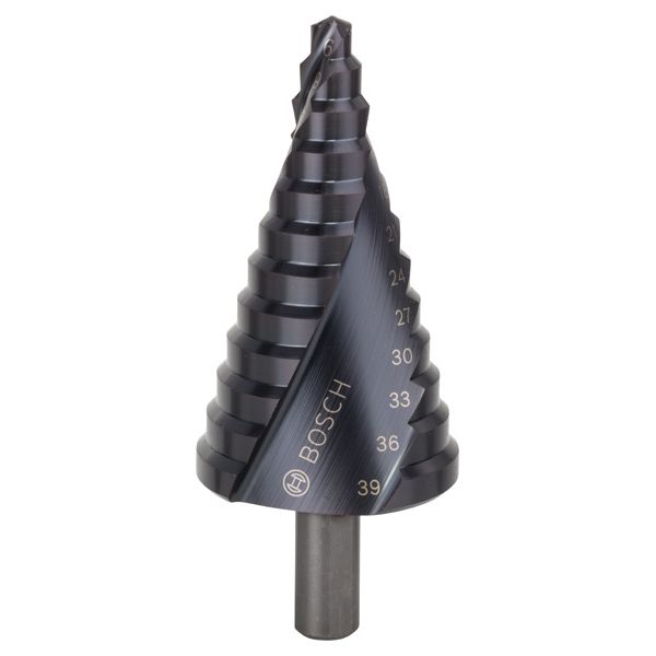 HSS-AlTiN step drill bits 6 - 39 mm, 10,0 mm, 93,5 mm 1 pcs. image 1
