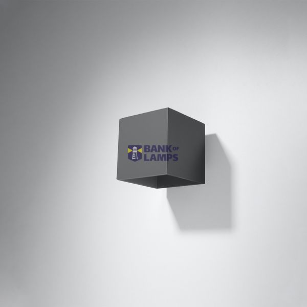 WALL LAMP QUAD 1 ANTHRACITE G9 1X40W IP20 image 4