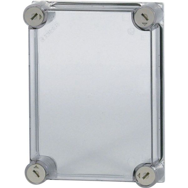 D150-CI23 Cap, transparent smoky gray, HxWxD=250x187.5x50mm image 4