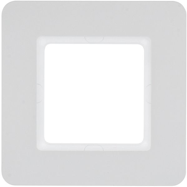 Frame 1gang, Q.7 , polarwhite velvety image 1