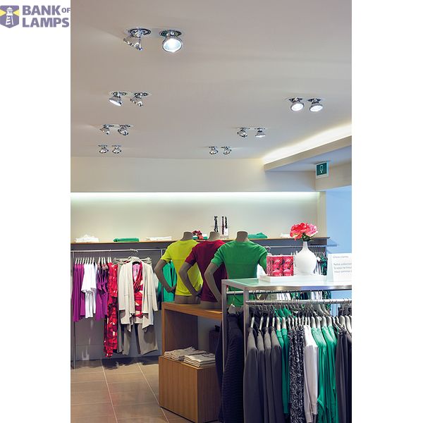 Twister CMH downlight GU6,5, max. 35W, alu/steel, chrome image 4