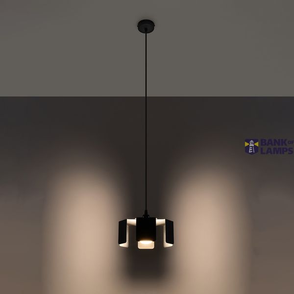 HANGING LAMP TULIP BLACK E27 1X60W IP20 image 7
