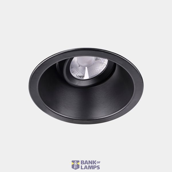 Downlight PLAY 6° 8.5W LED neutral-white 4000K CRI 90 7.2º ON-OFF Black IN IP20 / OUT IP54 570lm image 1