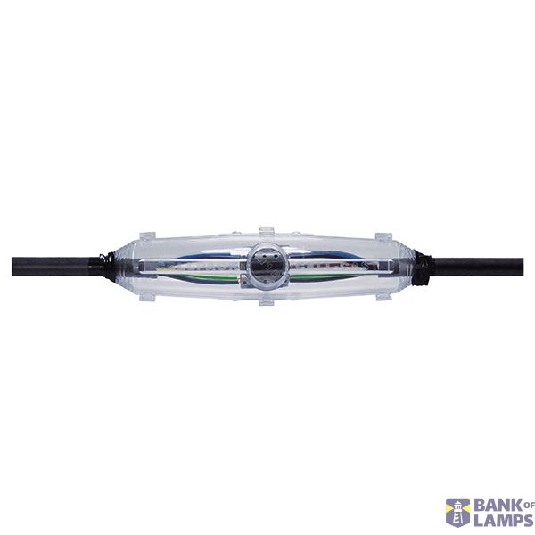 Cast resin straight-through joint, with screw connectors for polymeric cables image 1