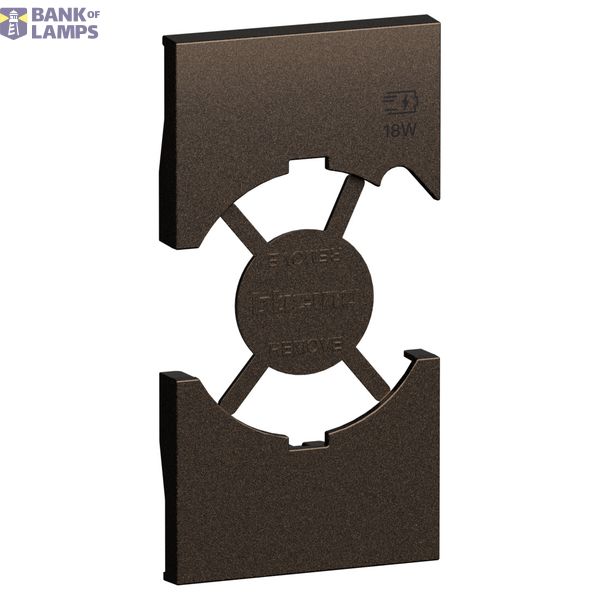 L.NOW - SOCKET P40+USB COVER 2M BRONZE image 1