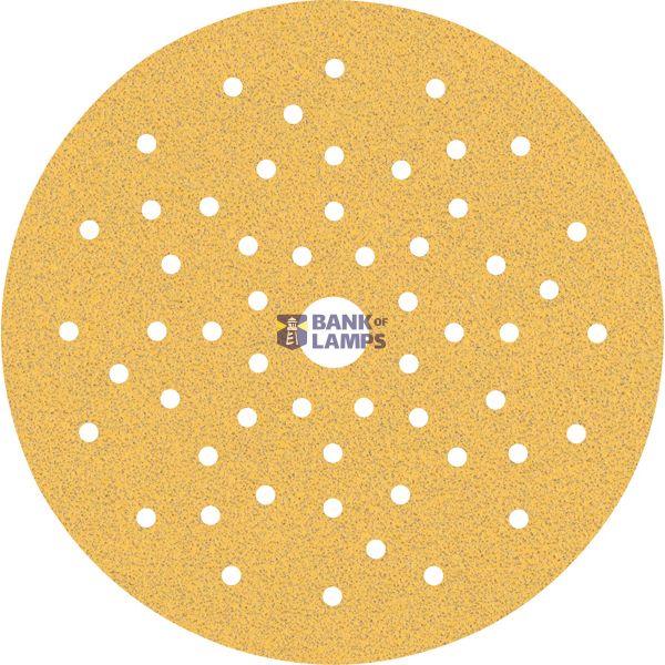 EXPERT C47 Sandpaper with multihole for Random Orbital Sanders 15 mm, G 8 5-pc image 1