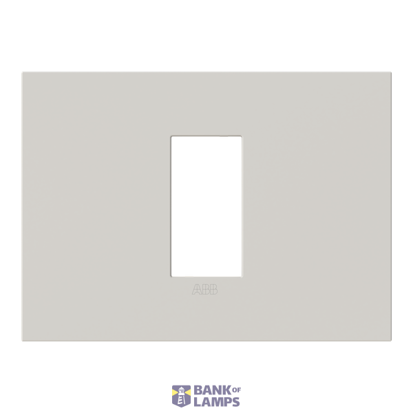Frame - 1-gang / 1-module - ABB logo - S - Dune image 1