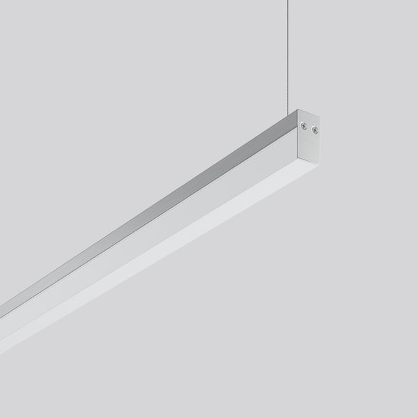 Less is more 21, 20 W, 2050 lm, 840, aluminium, DALI Pendant luminaire image 1