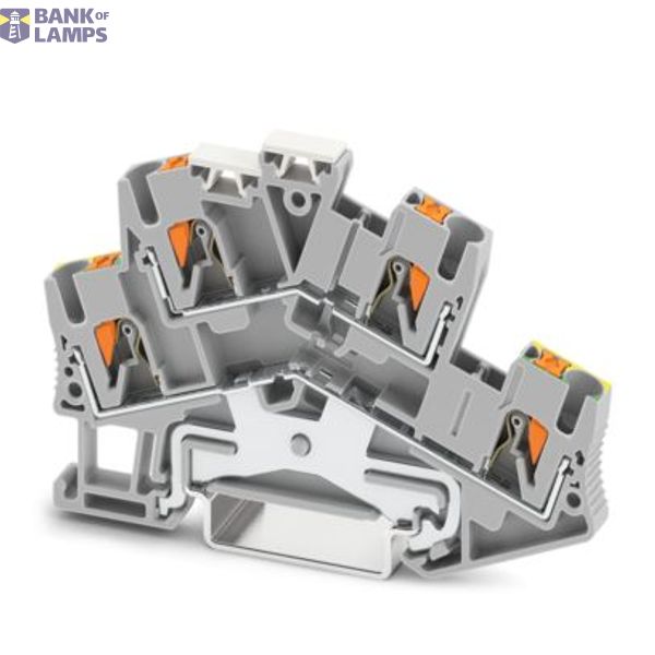 PTTBS 2,5-PE/L-R-CLM - Protective conductor double-level terminal block image 1