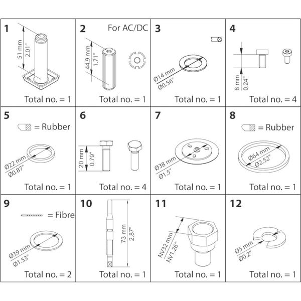 Overhaul kit - EVRA 20 image 1