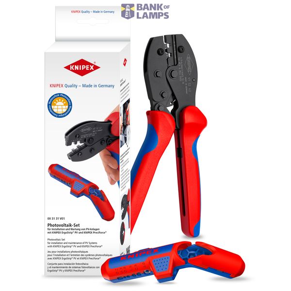 KNIPEX-SET ErgoStrip® PV & PreciForce® image 1