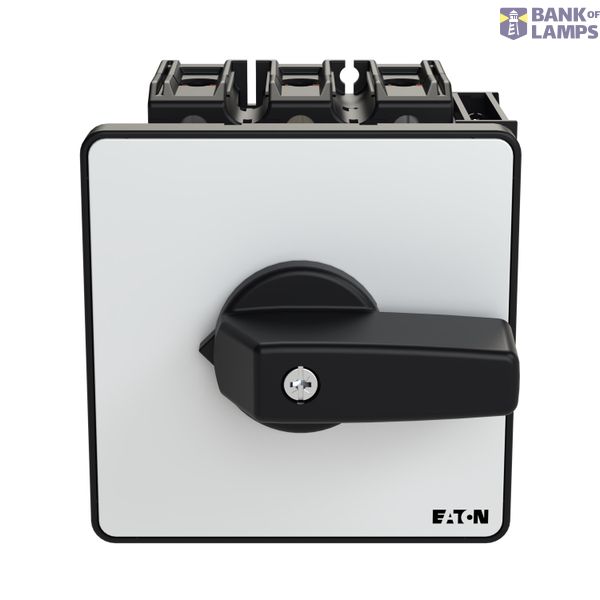 P3 Main switch, 80 A,Rear mounting, 3 pole, Form Z, Black, Door coupli image 6