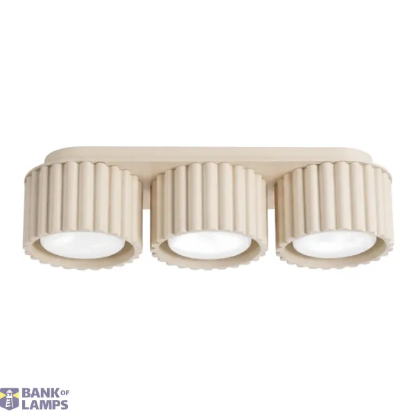 Ceiling lamp AURA 3 beige Gx53 image 1