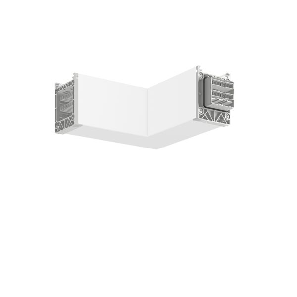 Form connector L 204 B 185 H 76 colour: white 220 - 240 V image 2