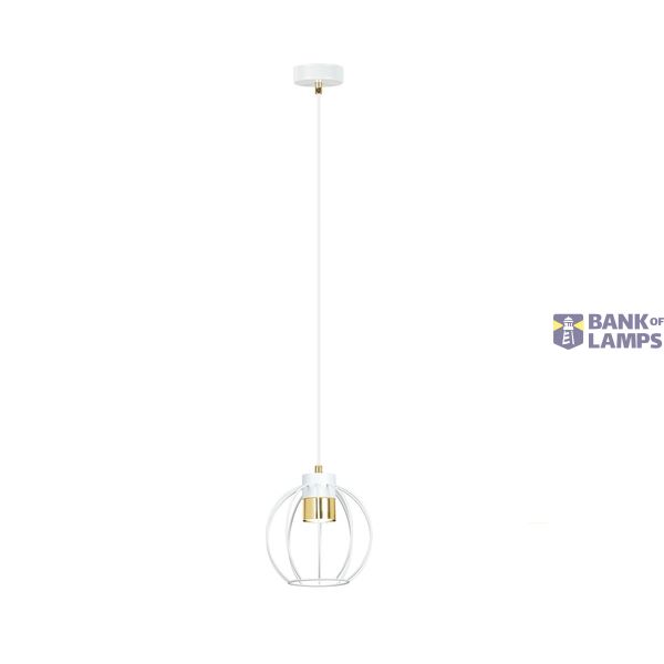 AJAX 1 WHITE/GOLD image 1