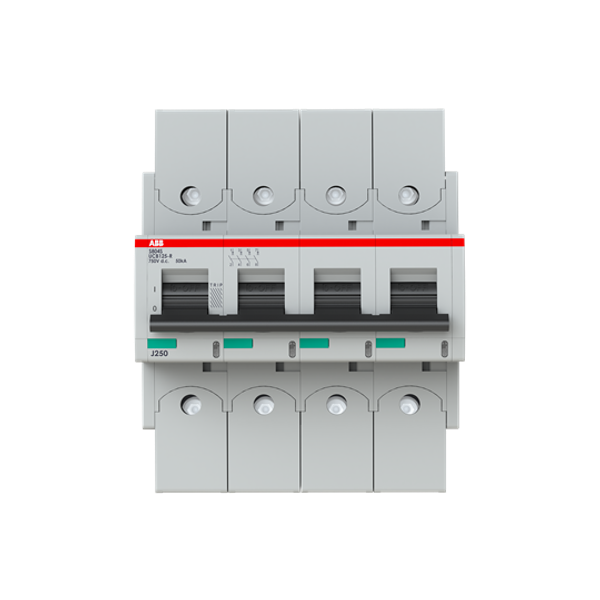 S804S-UCB125-R High-performance circuit breaker 125A, B, 750V DC=Icu 50 kA, 4P, image 1