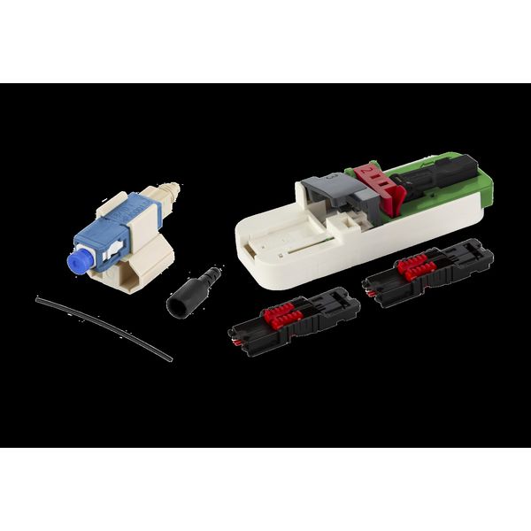 OpDAT FASTTM Hybrid connector kit SC UPC OS2 20 pieces for buffered fi image 1